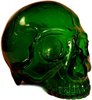 Skull Head 1/1 - Clear Green