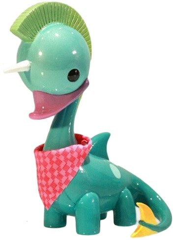 Bay Area Hyphy Swanicorn figure by Daniel Fleres. Front view.