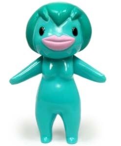 Suiko - Teal w/ Green Hair figure by Sunguts, produced by Sunguts. Front view.