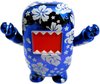 Metallic Blue Tropical Domo Qee