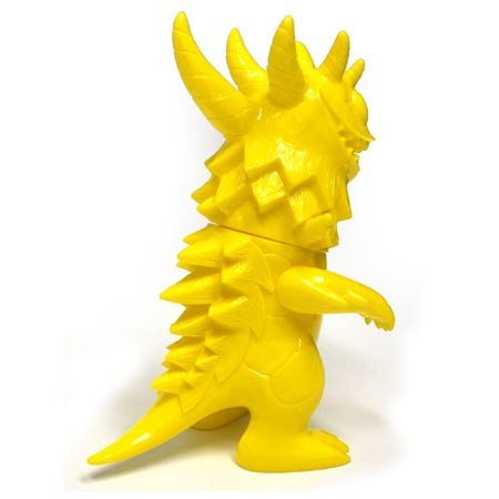 Rangeas - Unpainted Yellow figure by T9G X Tim Biskup, produced by Intheyellow. Front view.