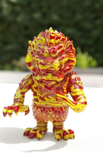 Custom Mongolion figure by Think Aimer. Front view.