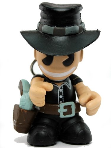 The Bad figure, produced by Kidrobot. Front view.
