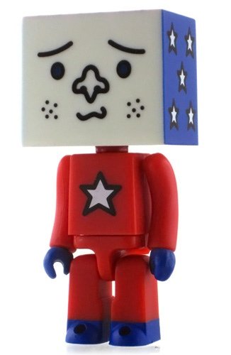 to-fu America figure by Devilrobots, produced by Medicomtoy. Front view.