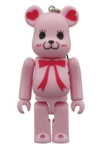 Fuji Aiko All Be@rbrick  figure, produced by Medicom Toy. Front view.