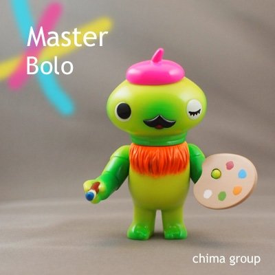 Master Bolo figure by Chima Group. Front view.