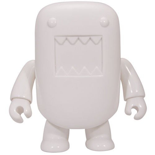 DIY Domo figure by Dark Horse Comics, produced by Toy2R. Front view.