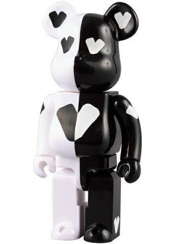 Twelve Bar - 400% Be@rbrick figure by Twelve Bar, produced by Medicom Toy. Front view.