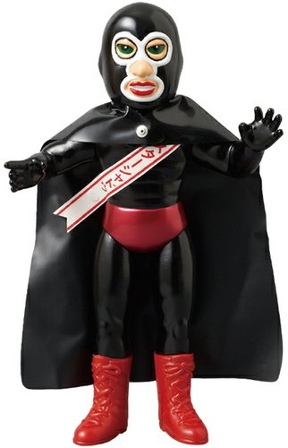 Mister Shadow figure, produced by Medicom Toy. Front view.