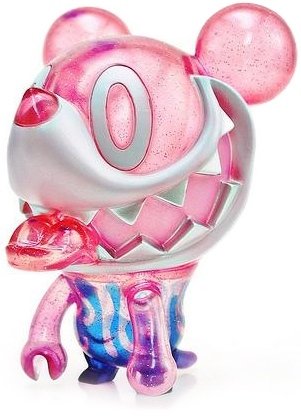 Kazu Mouse (Crazy) Clear Cyclamen figure by Touma. Front view.