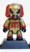 Atomic Dog S figure by Mad Barbarians, produced by Toy2R. Front view.