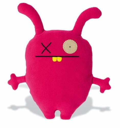 Ugly Charlie - Classic, Pink figure by David Horvath X Sun-Min Kim, produced by Pretty Ugly Llc.. Front view.