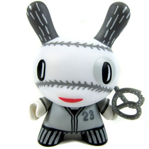 Aaron Meshon figure by Aaron Meshon, produced by Kidrobot. Front view.