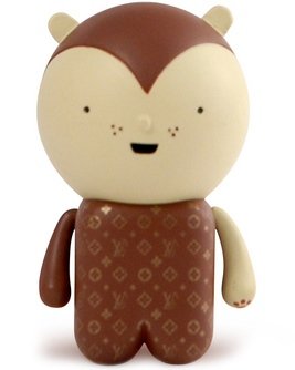 Lou - Gold Version (Banned) figure by Unklbrand, produced by Unklbrand. Front view.