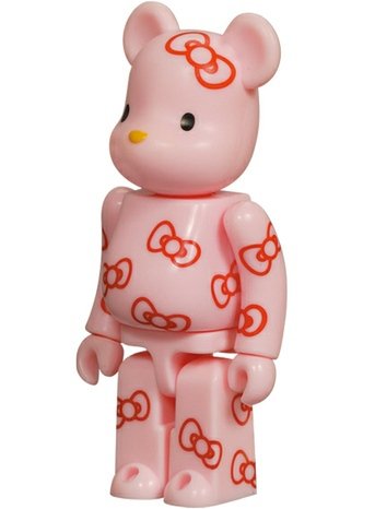 Hello Kitty - Cute Be@rbrick Series 9 figure by Sanrio, produced by Medicom Toy. Front view.