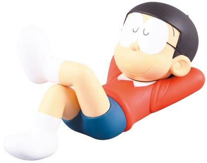 Nobita Nap - UDF No.168 figure by Fujiko Pro Shogakukan, produced by Medicom Toy. Front view.