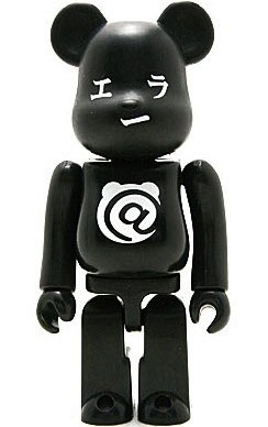 Error - Secret Be@rbrick Series 8 figure, produced by Medicom Toy. Front view.