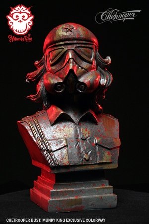 CheTrooper Bust - Munky King Exclusive  figure by Urban Medium. Front view.