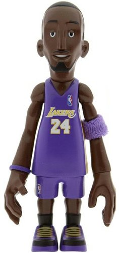 Kobe Bryant - WonderCon Exclusive (purple) figure by Coolrain, produced by Mindstyle. Front view.