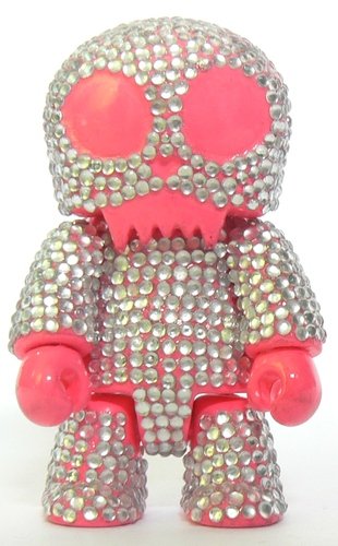 ToyerQ Qee 2,5 - Diamond Queen by R3/MB figure by R3-Mb, produced by Toy2R. Front view.