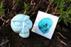 Skull Tattoos - Scary Skull - Blue