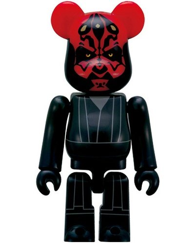 Darth Maul 70% Be@rbrick figure by Lucasfilm Ltd., produced by Medicom Toy. Front view.