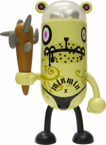 LMAC Zombie figure by Montana, produced by Lmac.Tv. Front view.