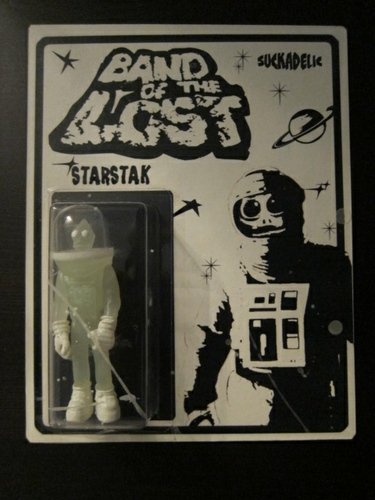 Band of the Lost Starstak figure by Sucklord, produced by Suckadelic. Front view.