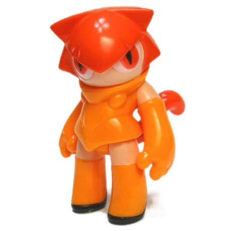 LiLBoT Carot - Orange figure by Tttoy , produced by Tttoy . Front view.