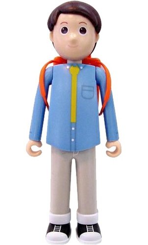 BM003 Brockmann figure by Groovisions, produced by Cube Works. Front view.