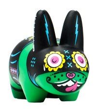 Labbit - Lust figure by Kronk, produced by Kidrobot. Front view.