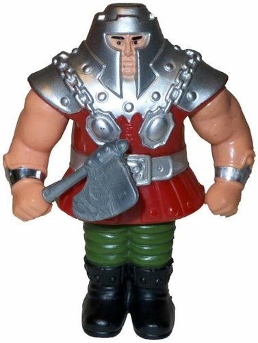 Ram Man figure by Roger Sweet, produced by Mattel. Front view.