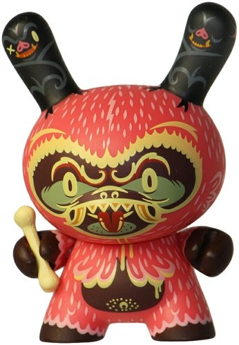 Tree Hugger - Endangered  figure by Kronk, produced by Kidrobot. Front view.