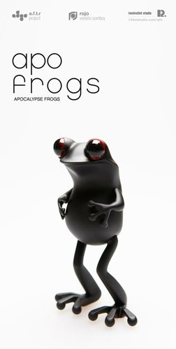Apo Frog (Sombra Ver.) figure by Twelvedot, produced by Twelvedot. Front view.