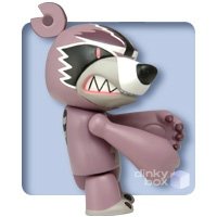 New Jersey - Roqee Racoon figure by Tmboo, produced by Toy2R. Front view.