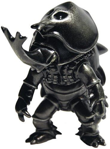 Beetlar - Black Unpainted figure by Buster Call, produced by Buster Call. Front view.