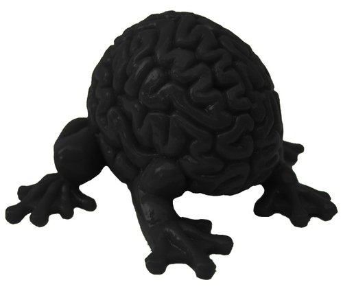 Jumping Brain figure by Emilio Garcia, produced by Toy2R. Front view.