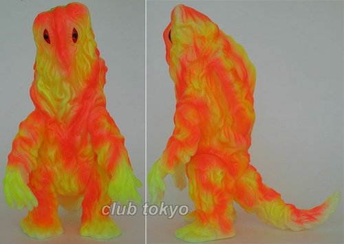 Hedorah Bullmark Reissue Glow (Lottery) figure by Yuji Nishimura, produced by M1Go. Front view.