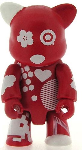 target figure, produced by Toy2R. Front view.
