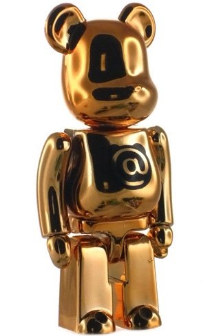 Basic Be@rbrick Series 15 - @ figure, produced by Medicom Toy. Front view.