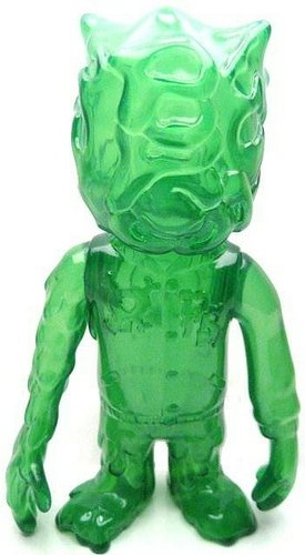 Ekitai Chojin Popsoda - Clear Green figure by Realxhead, produced by Realxhead. Front view.