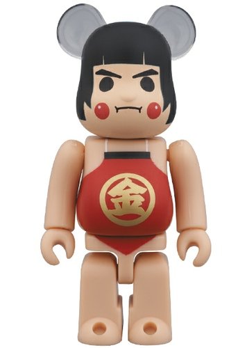 Kintaro Be@rbrick 100% figure, produced by Medicom Toy. Front view.