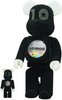 Atmos 10th Anniversary Be@rbrick - 100% & 400% GID, Flocked Set  