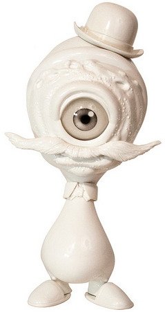Stan Skelve figure by Travis Louie, produced by Circus Posterus. Front view.