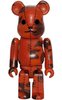 Bape Play Be@rbrick 100% S3 - Orange