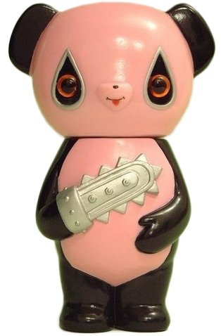Bascot - Bad taste Mascot - Buzz Milk Pink figure by Noriya Takeyama, produced by Art Storm. Front view.