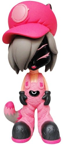 Soopa Maria Inverted Warhol Neko  figure by Erick Scarecrow, produced by Esc-Toy. Front view.