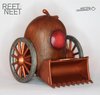 2.5" Furly - Sweeper Wood Edition by Reet Neet (R3)
