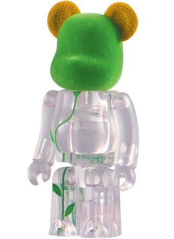 KZK - Artist Be@rbrick Series 19 figure by Kzk (Kazuki Kuraishi), produced by Medicom Toy. Front view.