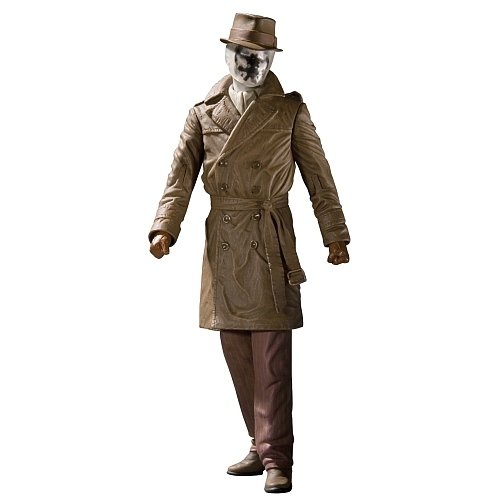 Watchmen: Rorschach figure by Alan Moore, produced by Dc Direct. Front view.